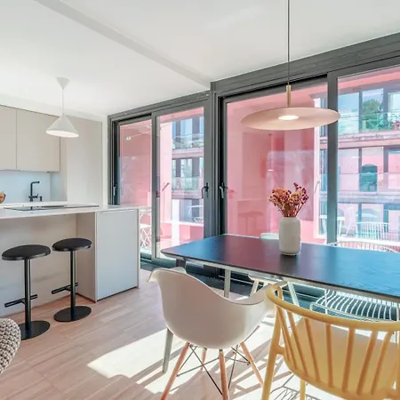 Stylish Open-plan Flat With Swimming Pool By Hostwise 아파트 포르투